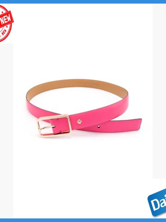 Leather Adjustable Belt, Small Size, 1 Inch Width, Everyday Styling